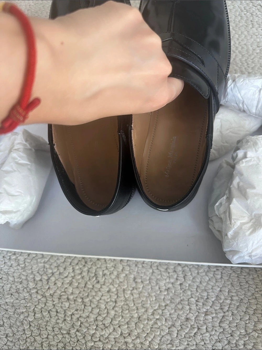 Maison Margiela Tabi Split-Toe Flats EU 36 Like New - Picture 6 of 8